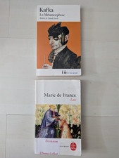 lot livres de 2 de poches : Lais, Marie de France + La métamorphose, Kafka Livres de psychologie price