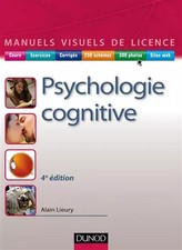 Manuel visuel de psychologie cognitive - 4e éd., Alain Lieury Livres de psychologie price