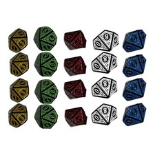20Pcs 10 Face Dice Set Board Game Party Toys pour MTG RPG Polyhedral Dice Okey ensembles price