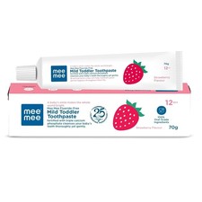 Dentifrice bébé Mee Mee sans fluorure - dentifrice à saveur fraise - 70 grammes Bébé Toothpaste price