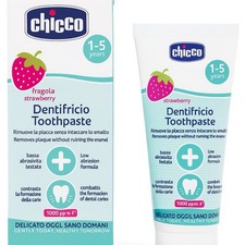 Dentifrice Chicco pour enfants, idéal pour bébé (1 ans-6 ans), saveur fraise,... Bébé Toothpaste price