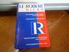 Le Robert micro : Dictionnaire d'apprentissage de la langue française, Coll Livres et ensembles d'apprentissage des langues étrangères price