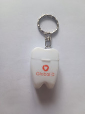 Porte-clés Dentiste Dent Molaire Fil Dentaire interne GLOBAL D Keychain vintage Dentaire fil price