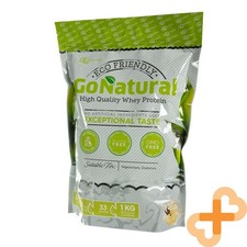 GO POWDERS GO NATUREL Protéine Saveur Vanille 1kg Entraînement Protéines Powders price