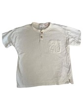 Zara T-shirt Garçon Beige Coton Manches courtes Casual (EU 104) T-shirt garçon price
