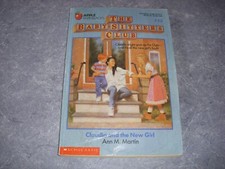 THE BABY-SITTERS CLUB #12, CLAUDIA AND THE NEW GIRL, ANN M. MARTIN, APPLE PB! Novel enfant price