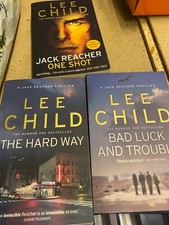 Lee Child Jack Reacher paperback books - very good condition, like new Novel enfant price