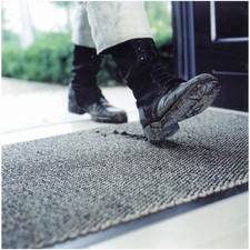 Tapis de course propre Olympia 40 x 60 cm lavable gris tapis de sol repose-pi... Tapis de course price