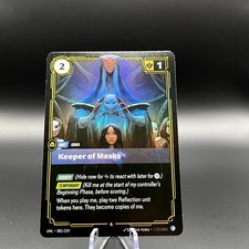 Keeper of Masks 081/219 Rare Unleashed Riftbound Foil Near Mint Masks price