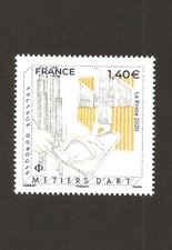 FRANCE 2020 Timbre N° 5382 METIERS D'ART N° 9 FACTEUR D'ORGUES NEUF ** LUXE MNH Orgues price