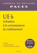 Ue6 Initiation a la Connaissance du Medicament. Carnets de Révision Paces, Pasca Livres de révision price