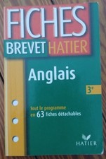 Fiches brevet Anglais 3e: fiches de révision 3eme Livres de révision price