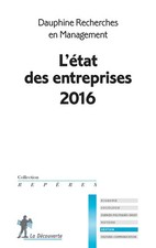 L'état des entreprises 2016, DAUPHINE RECHERCHES EN MANAGEMENT Livres de management price