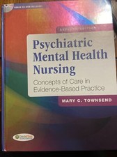 PSYCHIATRIC MENTAL HEALTH NURSING ~ Concepts of Care ~ 7th Edition ~ Townsend Livres de développement mental price
