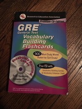 GRE Vocabulary Flashcard Book w/CD-ROM (GRE Test P YGS et LYS Books price