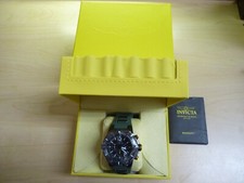 Invicta Bolt 25471 Men's Black & Green Silicone Chronograph Watch 50mm Stopwatch price