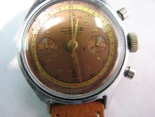Charles Nicolet Tramelan Chronograph  Mens Watch Bronze Dial Stopwatch price