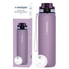 Gourde 0,5 L Tritan Violet Wessper B4 Bouteille d'eau avec filtre Sans BPA Eau Bottle et Bottle et Purification System price