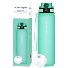 Gourde 0,5 L Tritan menthe Wessper B4 bouteille d'eau avec filtre sans BPA Eau Bottle et Bottle et Purification System price