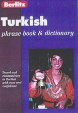 Turkish Phrase Book with Dictionary (Berlitz Phrasebooks), Berlitz Guides, Used; Turc Dictionary price