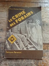 LE CRIME DES FORAINS - MON ROMAN POLICIER - ED FERENCZI - 1951 Crime Fiction price