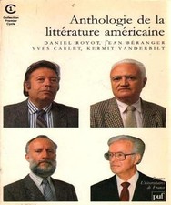 Anthologie de la littérature américaine - Royot, Daniel Littérature américaine price