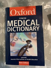 Concise Medical Dictionary (Oxford Paperback Reference) by OUP Paperback Book Médicaux Books price