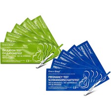 40 Test D'Ovulation Bandelette 20mIU 10 Tests De Grossesse 10mIU One Step Grossesse / Ovulation Test price