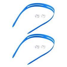2 pièces Swimming Goggles Stracles Swim Eyewear Stracts Bands avec boucles Swim Goggles price