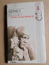 Sydney Bechet "Shake it and Break it" 2 CD Book-shape Le Monde Du Jazz Neuf S/S Compilation Books price