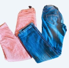 Lot de 2 pantalons / jeans - fille 10 ans Pantalons fille price