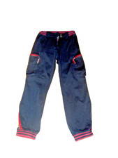 PANTALON NOIR/RAYE ROUGE  JENNYFER JNY FEMME/J.FILLE TAILLE 38 TBE!! Pantalons fille price