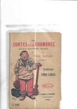 Circa 1900.  Littérature populaire. Les contes de la Chambrée. Paul Burani. 3 ex Littérature populaire price
