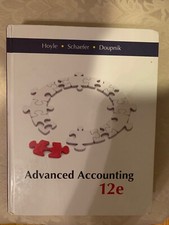 Advanced Financial Accounting 12e Hoyle Schaefer Doupnik Accounting Finance Books price