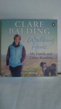 Walking Home My Animals & Other Family: Clare Balding (CD-Audio, 2012) - 272/20 Other Biography Books price