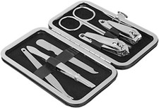 6pcs Hommes Manucure & Pédicure Set Ongle Clipper Toilette Kit Pères Jour Cadeau Manicure / Pedicure fournitures et ensembles price