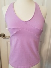 SHIVA SHAKTI Womens Size L Athletic Yoga Workout Top Lavender Fitwear (fitness vêtements) price