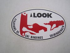 AUTOCOLLANT STICKERS VINTAGE FIXATIONS DE SKIS BINDINGS LOOK SKIBINDUNGEN Bindings price