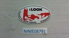 AUTOCOLLANT LOOK STICKER  fixation de ski bindings skibindungen klistermærke Bindings price