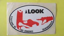 Autocollant vintage, LOOK Fixations de ski, bindings, skibindungen 12 cm / 7,5 Bindings price