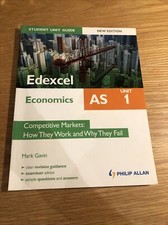 Edexcel AS Economics Student Unit Guide: Competitive Markets - How They Work and Économie et marketing Books price