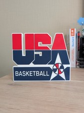 Logo 3D USA Basketball Enseigne Étagère Dream Team JO NBA Déco Plaque Collection Basketball produits price