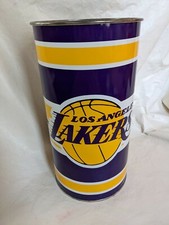 Poubelle Métallique LA Lakers NBA P&K Produits Basketball 19" Vintage Basketball produits price