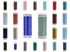 GUTERMANN SULKY Fil De Broderie 100% Rayonne 40 WT 100 Yds N°1200-1299 YDS price