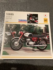 CARTE FICHE MOTO collection ATLAS YAMAHA 250 YDS 5E & 305 YM 2 YDS price