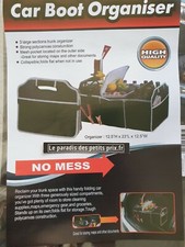 Organisateur de coffre ou placard pliable , 3 compartiments , 55 x 22 x 25 cm Placard organisateur price