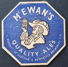 Sous-bock bière Mc EWANS Quality Ales coaster beermat Bierdeckel 12 ALES price