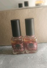Lot de 2 Vernis à Ongles LCN Nail Polish - Paillettes Roses / Rouges - Neufs Nail Polish price