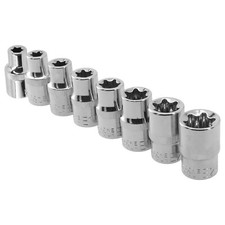 E-Type Sockets1/2 Outil Femelle Douille Torx for Cliquet End-Wrench Head-Hand Sockets price