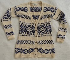 Fat Face Fatface Grande-Bretagne pull gilet cardigan à motif en lin et coton M Pull et Cardigan et maille femme price